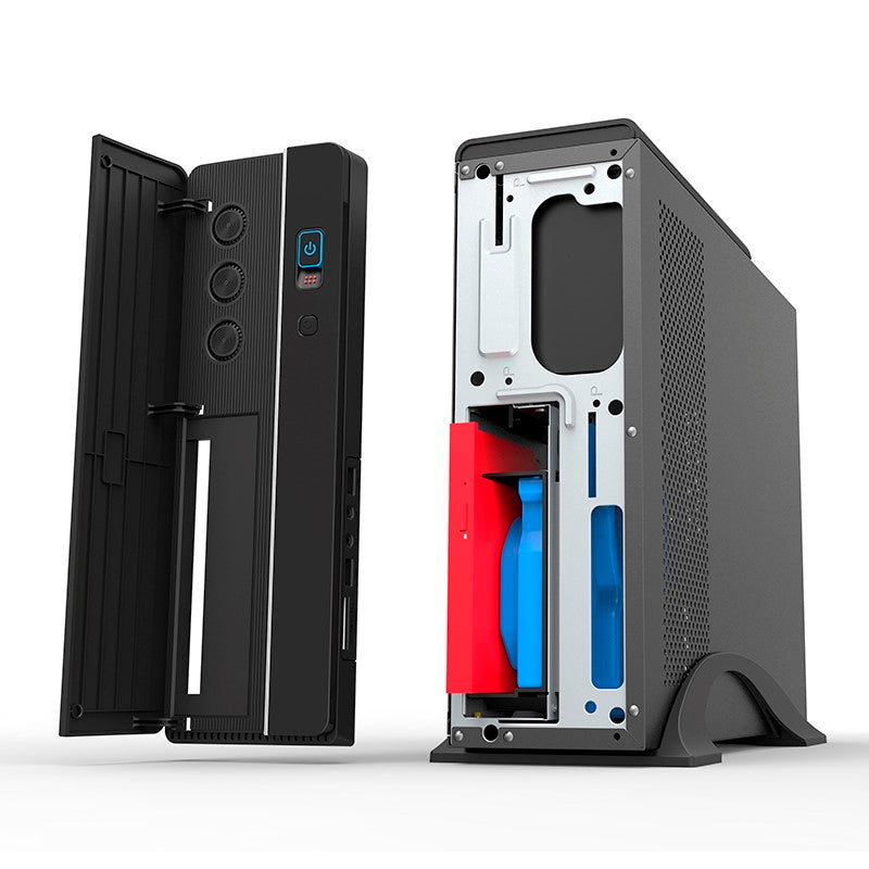 Caja de ordenador Phoenix Micro ATX Lite-S80 formato Slim con USB 3.0 Fuente 300W 80 Plus