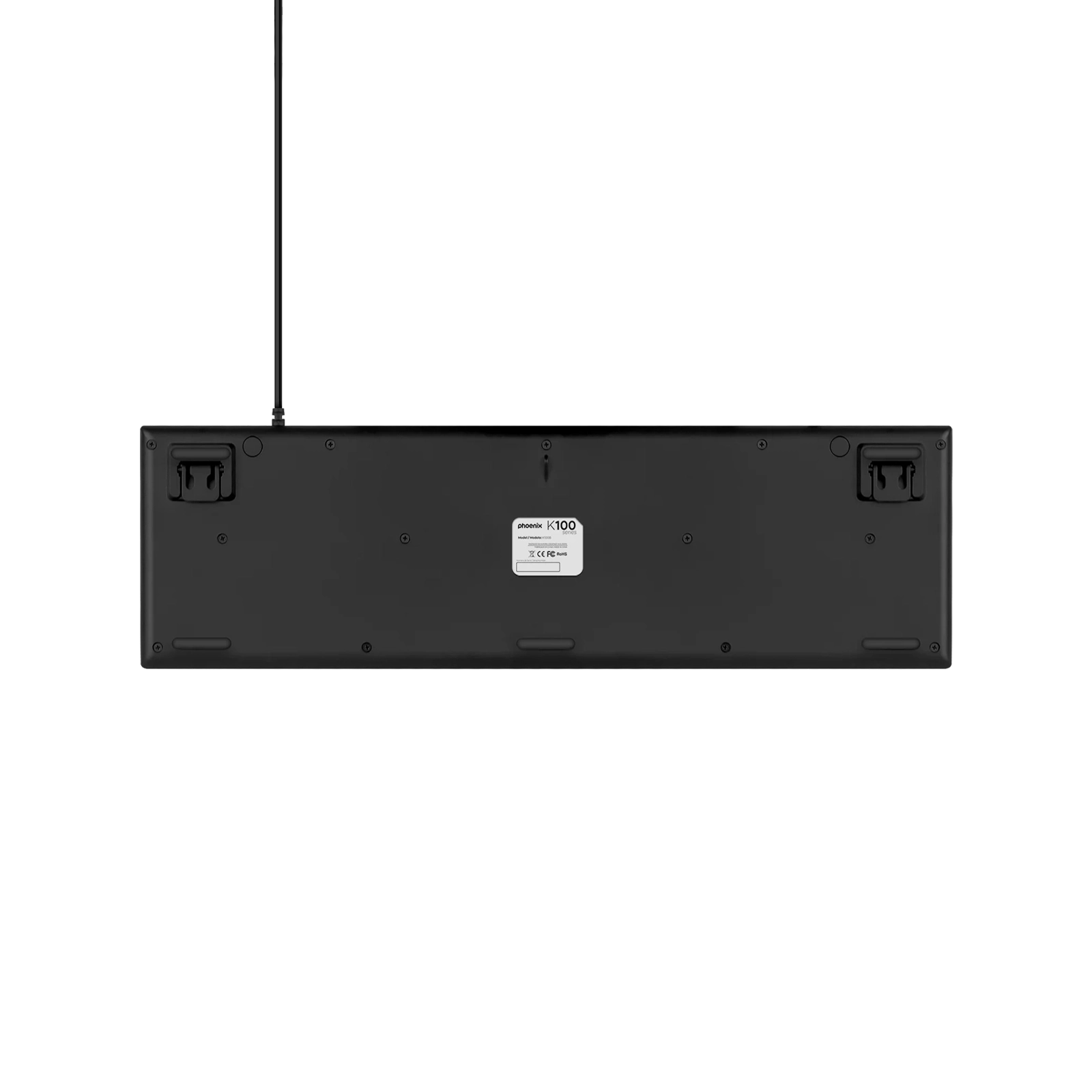 Teclado Phoenix K100 USB resistente y funcional