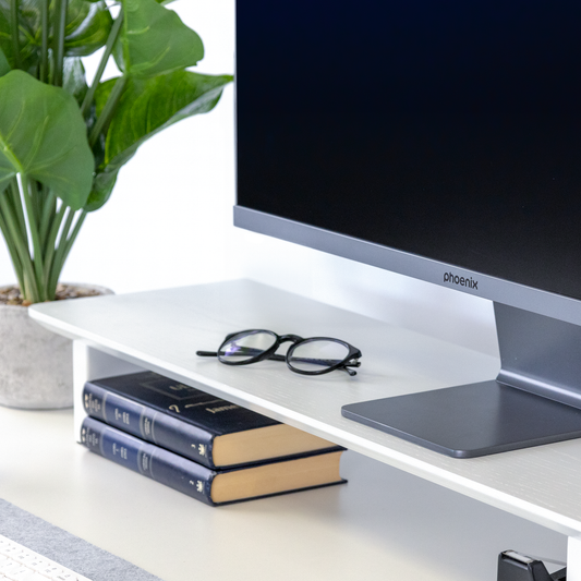 Escritorio elevable eléctrico Phoenix Signature Blanco 150 cm