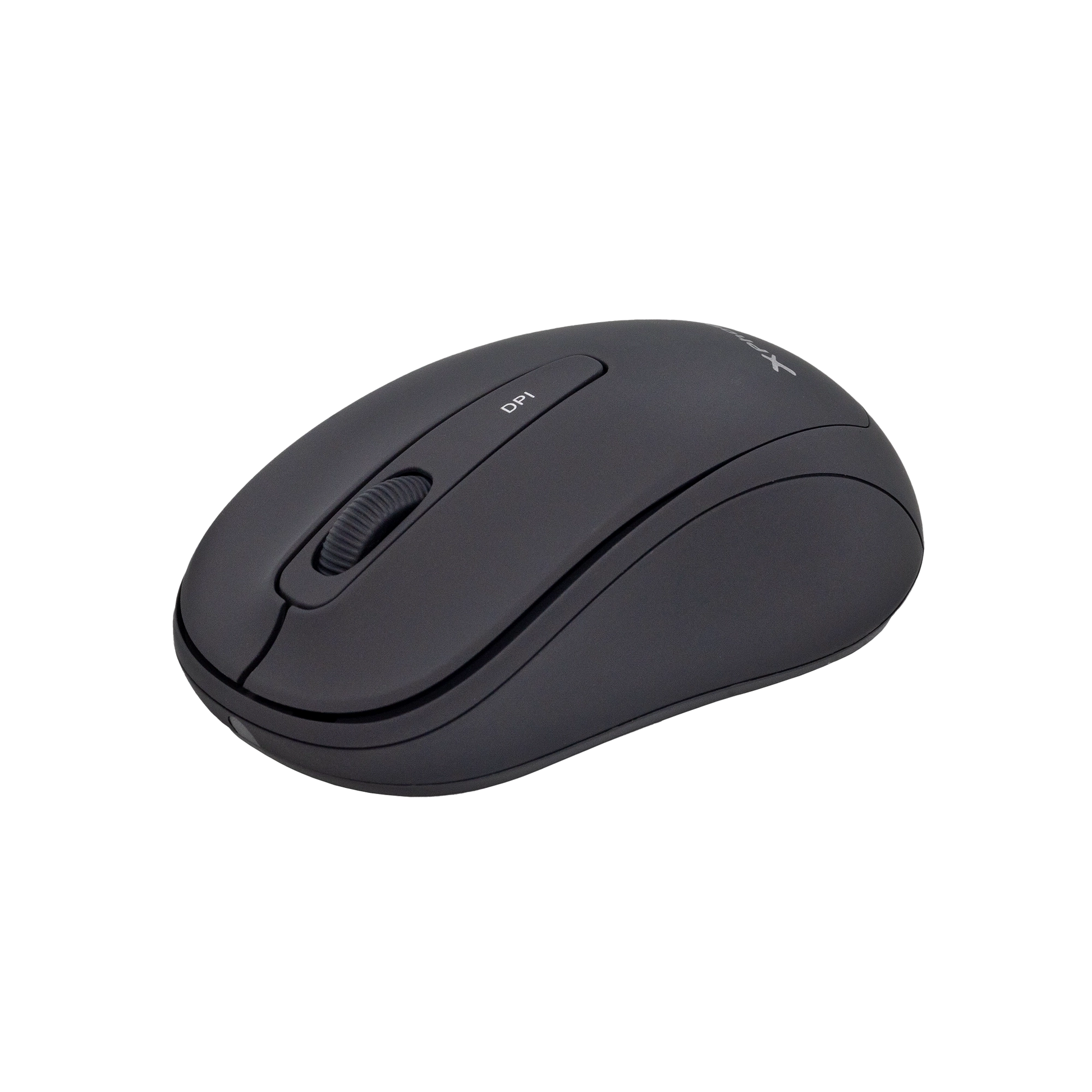 Ratón ergonómico portátil Phoenix M250 Negro lateral derecho