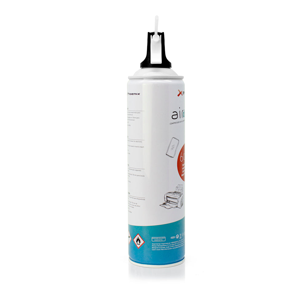 LIMPIADOR DE AIRE COMPRIMIDO PHOENIX AIRDUSTER 600ML/ USO VERTICAL