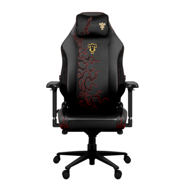 Silla gamer edición limitada Asta Black Clover frontal