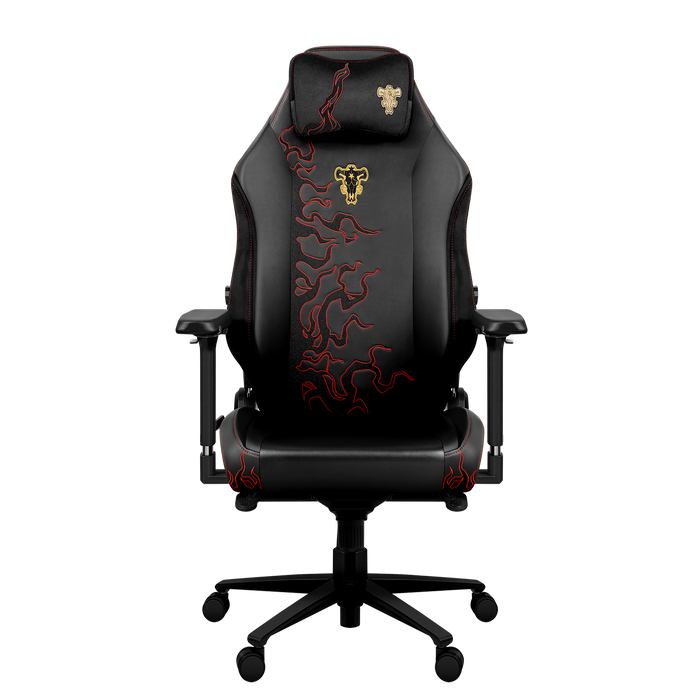 Silla gamer edición limitada Asta Black Clover frontal