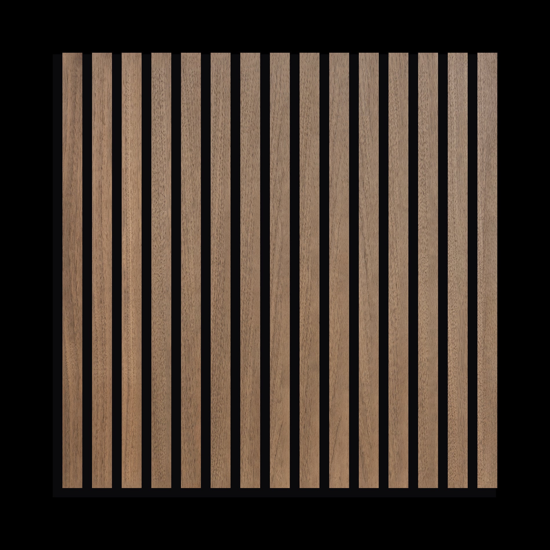 Panel Acustico Decorativo de Madera 60 x 60 4 Piezas Color Walnut