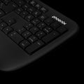 Phoenix K201 Teclado Ergonómico Inalámbrico 2.4Ghz Negro