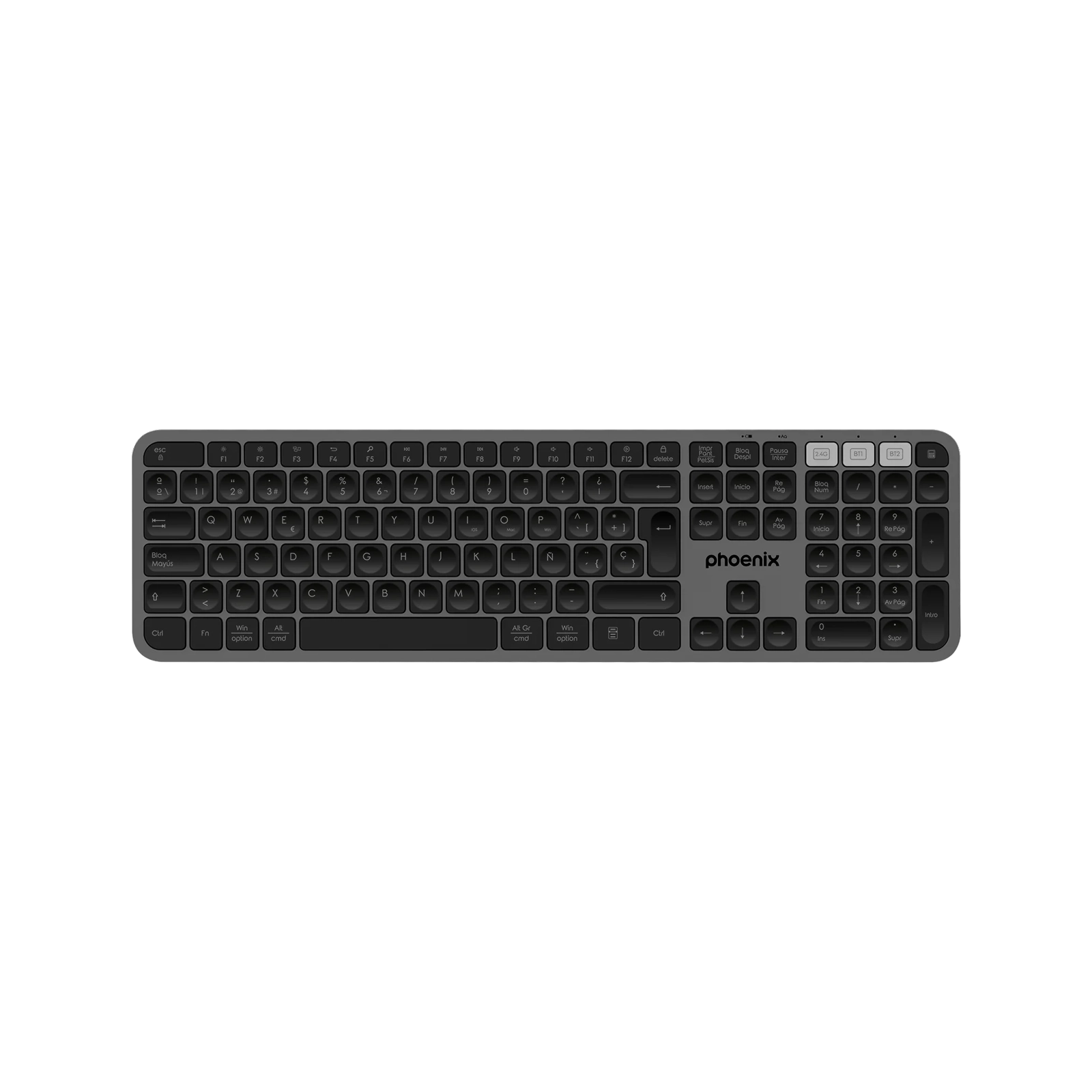 K300 Dual Bluetooth and 2.4Ghz Multi-Device Wireless Keyboard