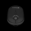 Phoenix Rebble Raton Inalambrico Bluetooth o 2.4 Ghz con Receptor USB Clic Silencioso para Portátil Notebook PC Chomebook Mac Color Negro