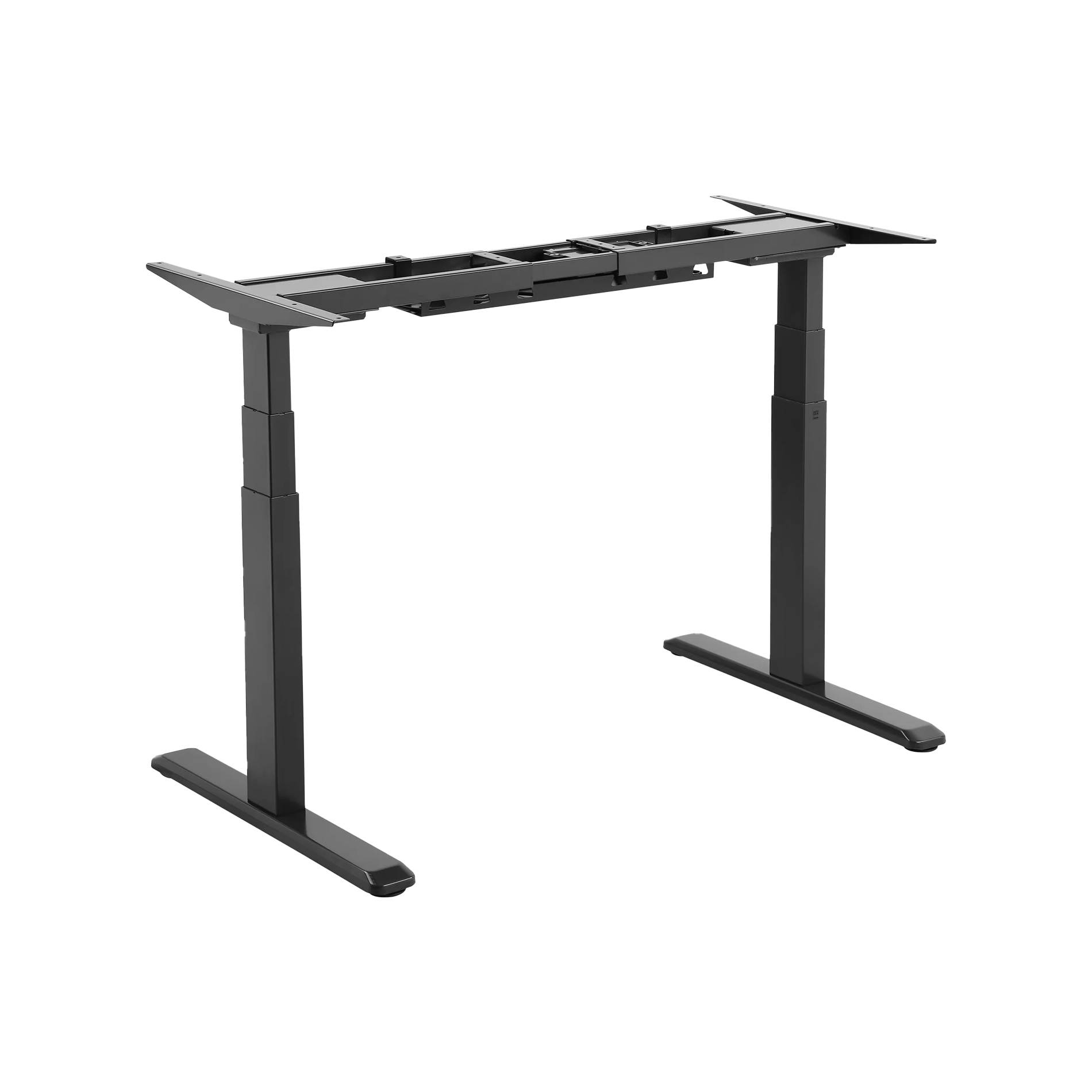 Signa Adjustable Structure for Desk Double Motor and 3 Segments Black