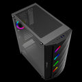 CAJA GAMING TORRE PHOENIX BLACK DIAMOND / CRISTAL TEMPLADO / TIRA ARGB / USB 3.0 / FILTROS ANTIPOLVO / INCLUYE VENTILADOR ARGB