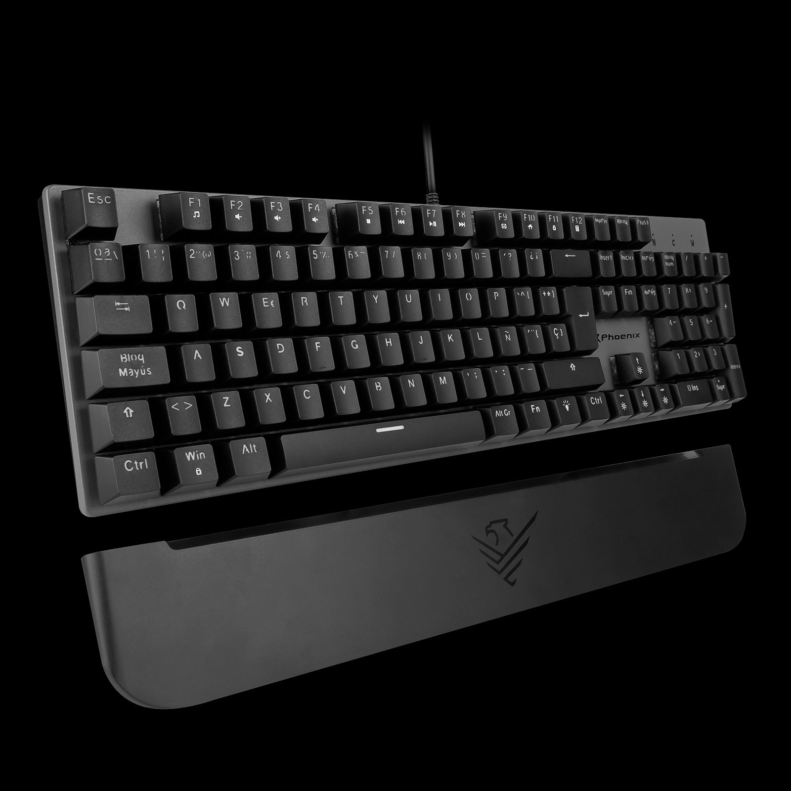 Teclado mecánico MK1 ELITE Full RGB Swtiches Brown