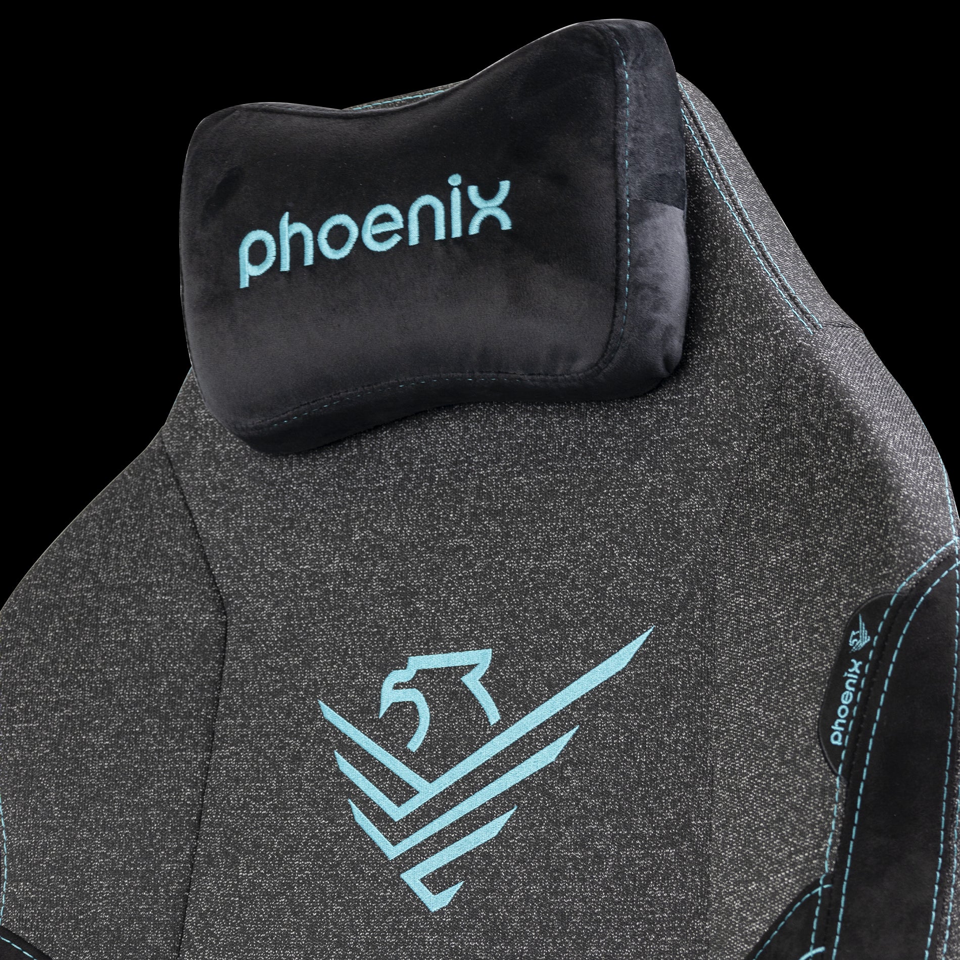 Phoenix Monarch Silla Gaming en Tela de Alta Gama Cojin Magnetico Ajuste lumbar Reposabrazos 4D Metalicos Talla XL