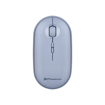 Rebble Wireless Mouse Bluetooth or 24 Ghz blue