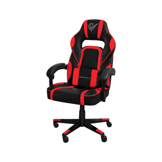 Phoenix Trophy red PU leather gaming chair