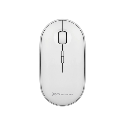 Rebble Wireless Mouse Bluetooth or 2.4 Ghz white 