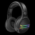 Auriculares Gaming con Microfono Inalambricos Phoenix Echo Wireless para PS5 PC SWITCH Iluminación RGB Sonido 7.1 Envolvente Negro