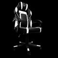 Silla gaming Phoenix Trophy cuero PU blanca