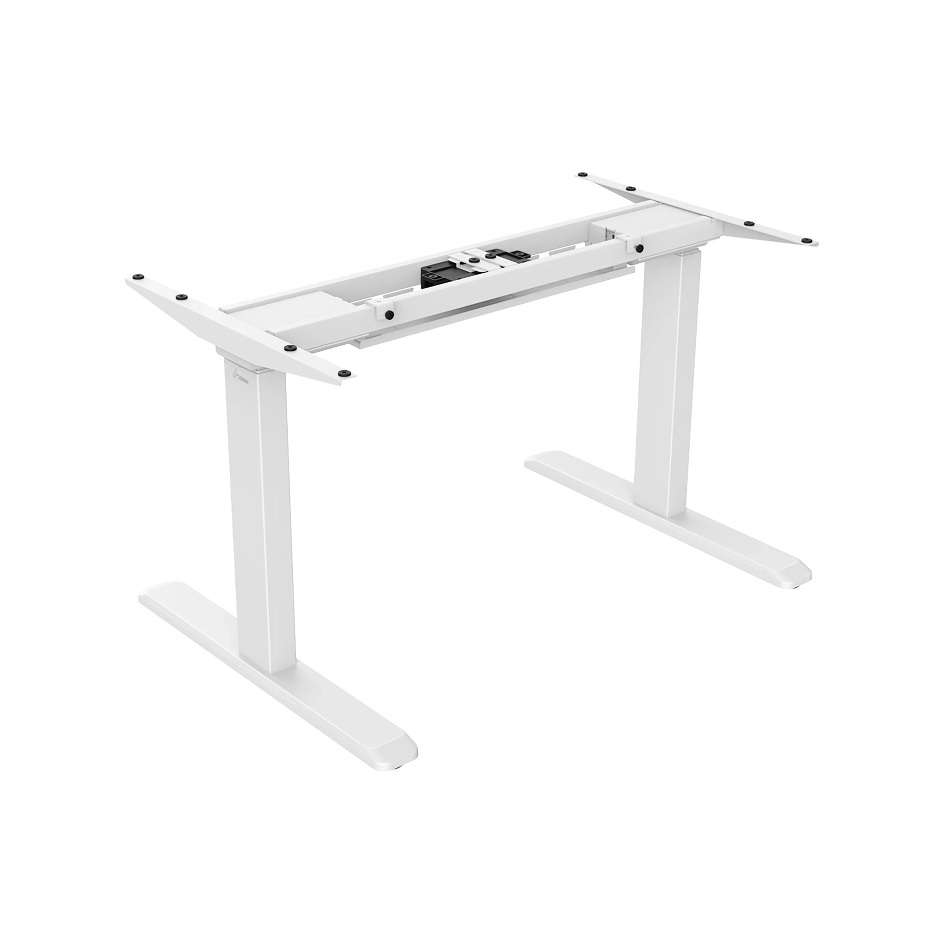 Signa Adjustable Structure for Desk Double Motor and 3 Segments White