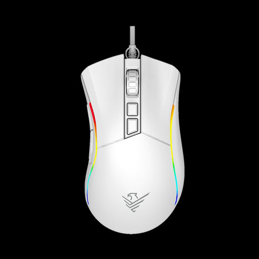 Ratón Gaming Void 12000 DPI de alto rendimiento blanco